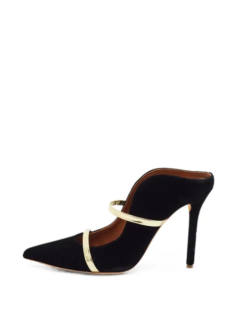 Maureen velvet pumps