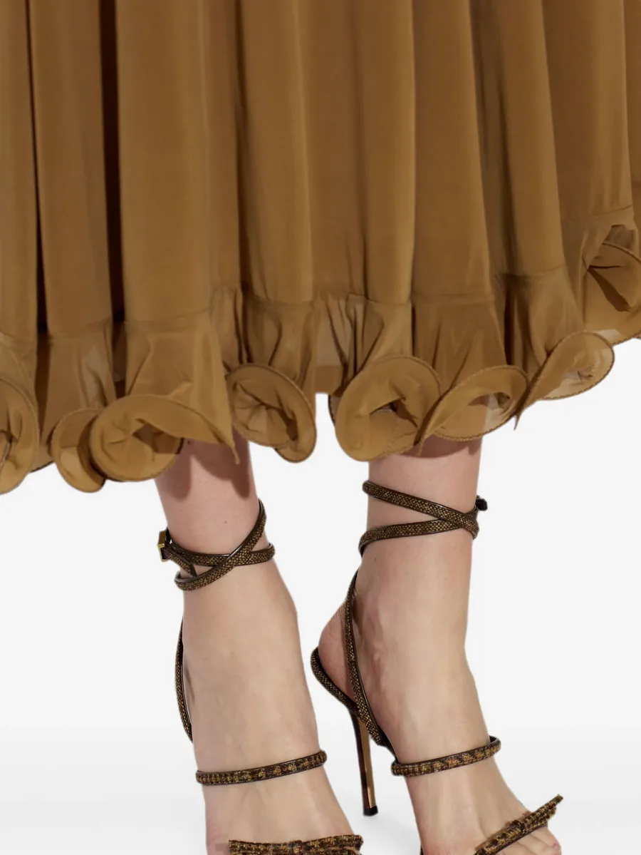 Classic Check bow-detail sandals 12