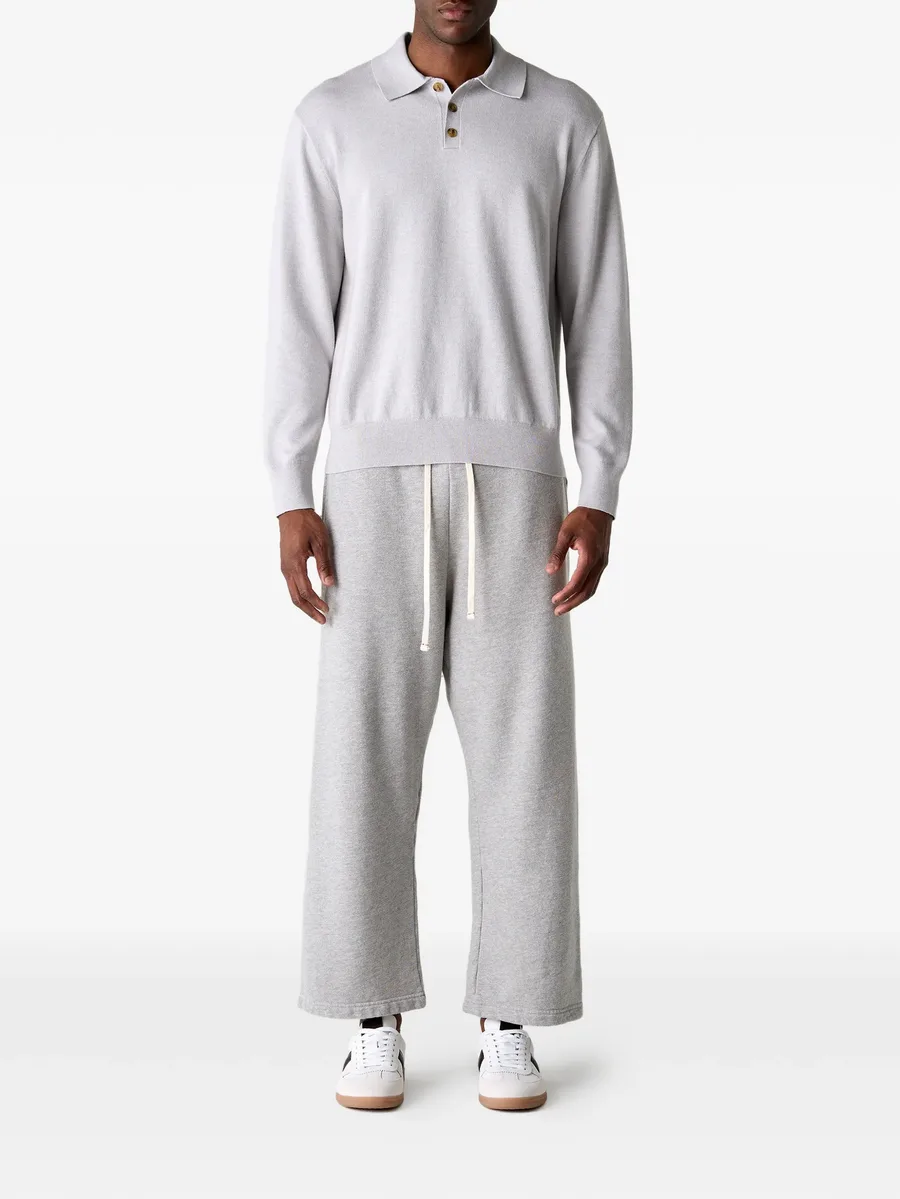 relaxed-fit cropped track pants 3