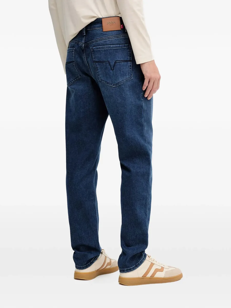 Stephen Winter v-stitched straight-leg jeans 6