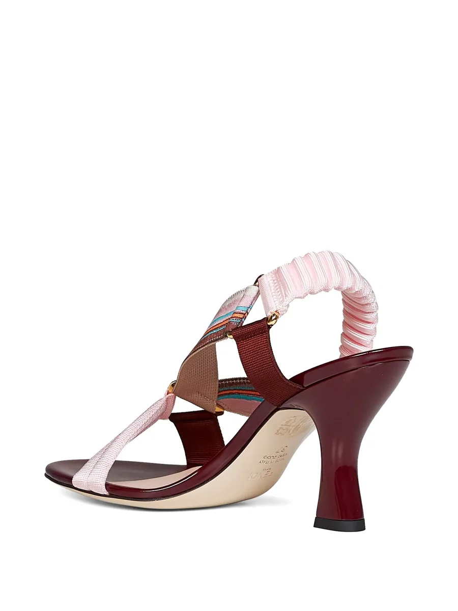 elasticated-strap sandals 6