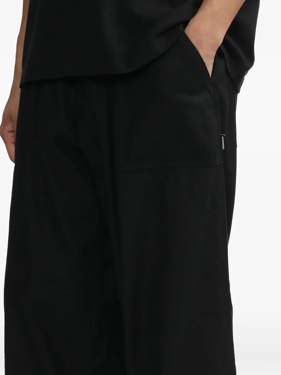pleated side-pocket trousers 5