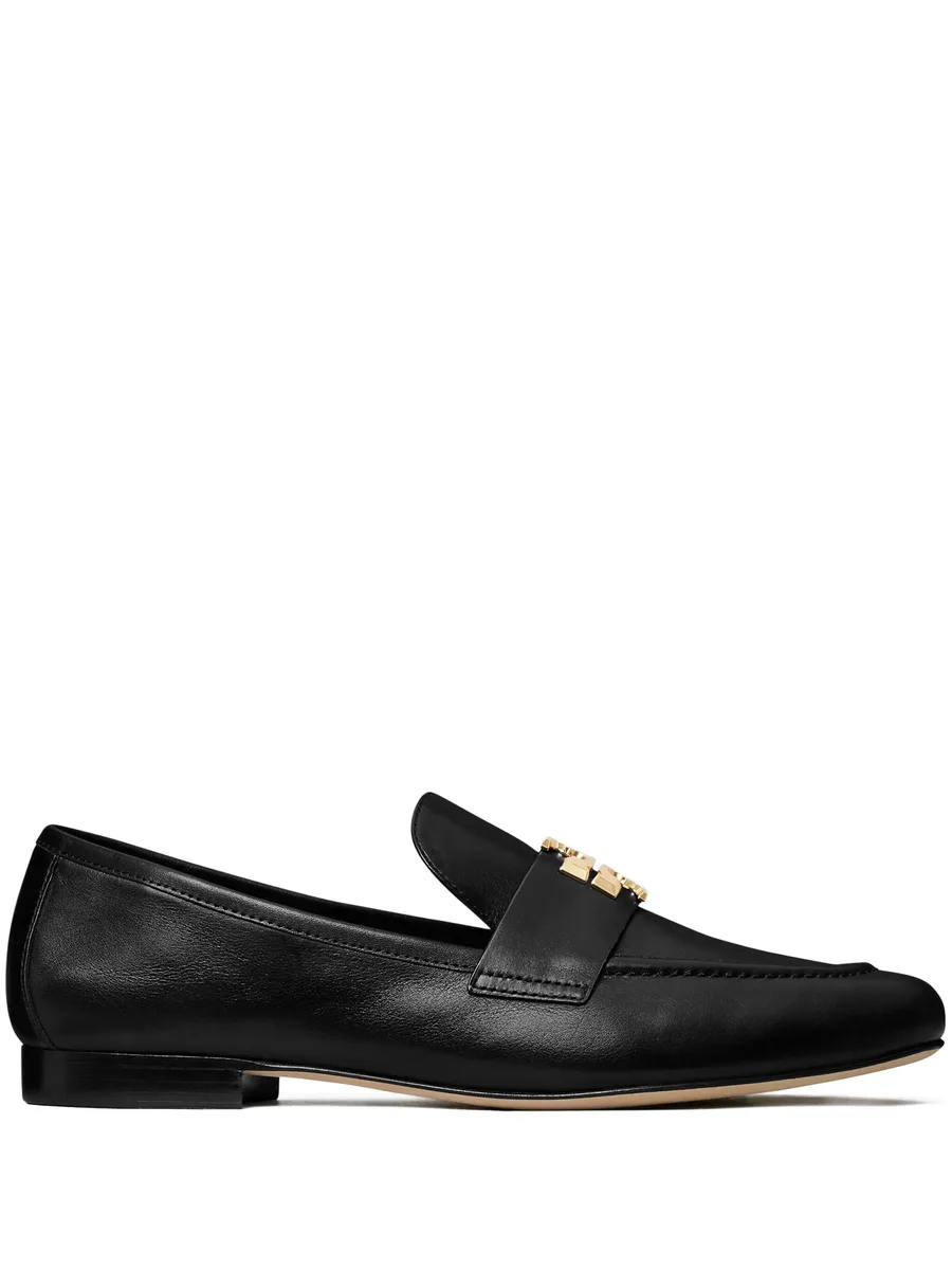 Eleanor logo-plaque loafers 2