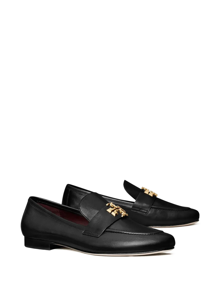 Eleanor logo-plaque loafers 4