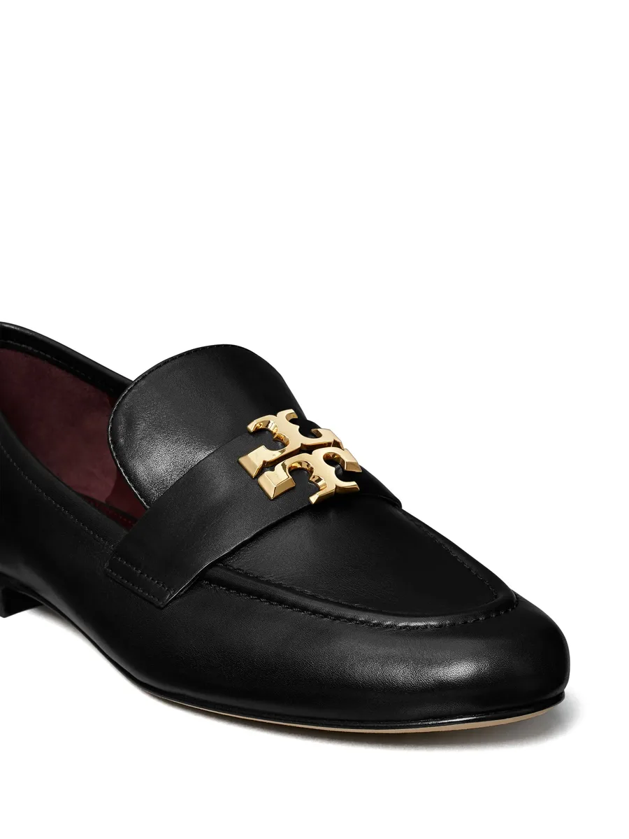 Eleanor logo-plaque loafers 5