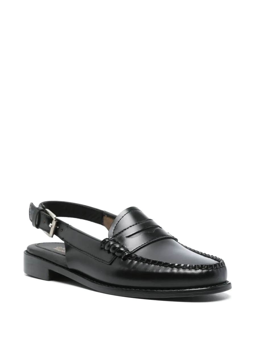 Weejuns slingback penny loafers 4