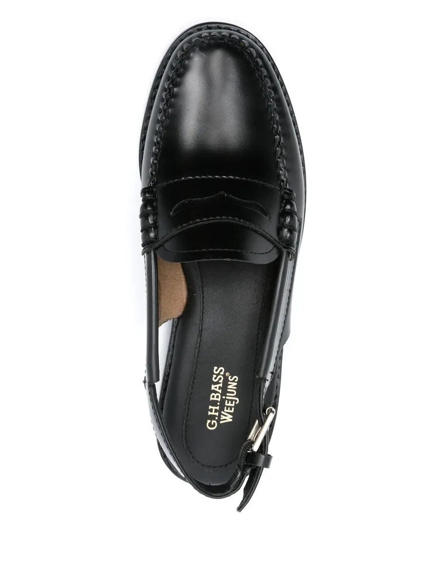 Weejuns slingback penny loafers 8