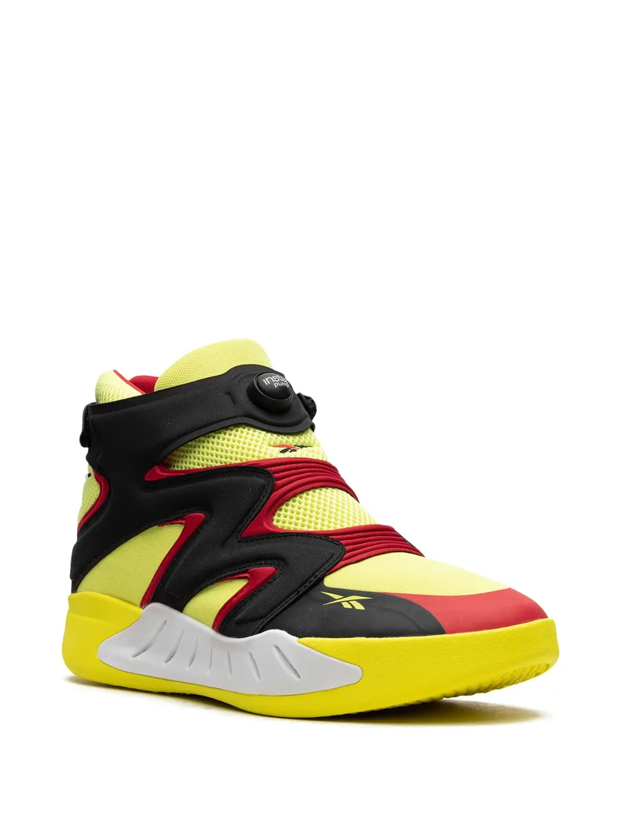 Instapump Fury Zone "Acid Yellow" sneakers 3