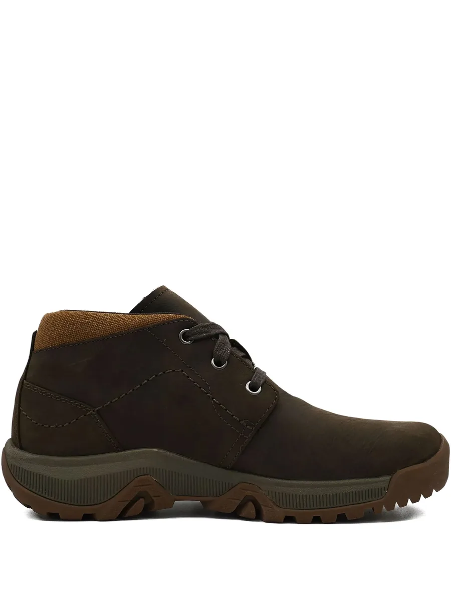 lace-up leather trainers 1