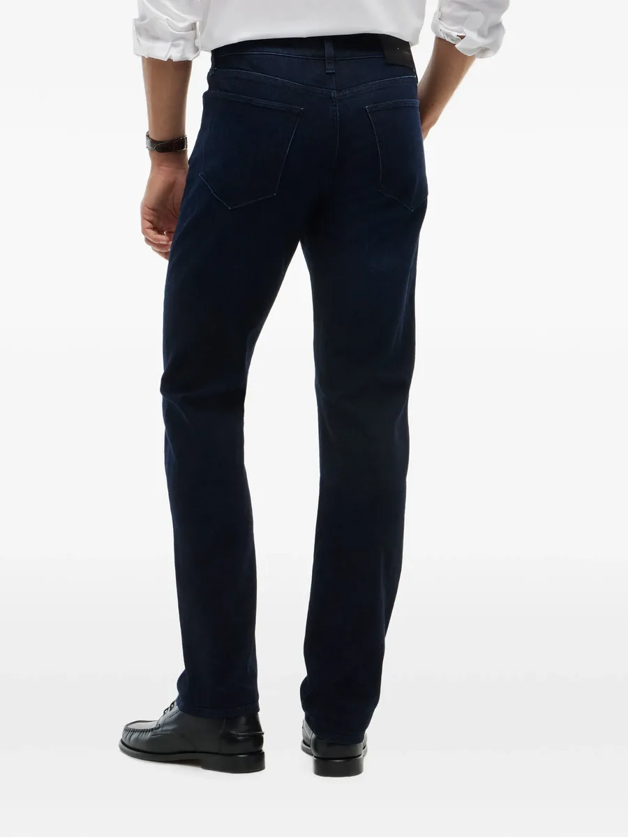 logo-patch straight-leg jeans 4