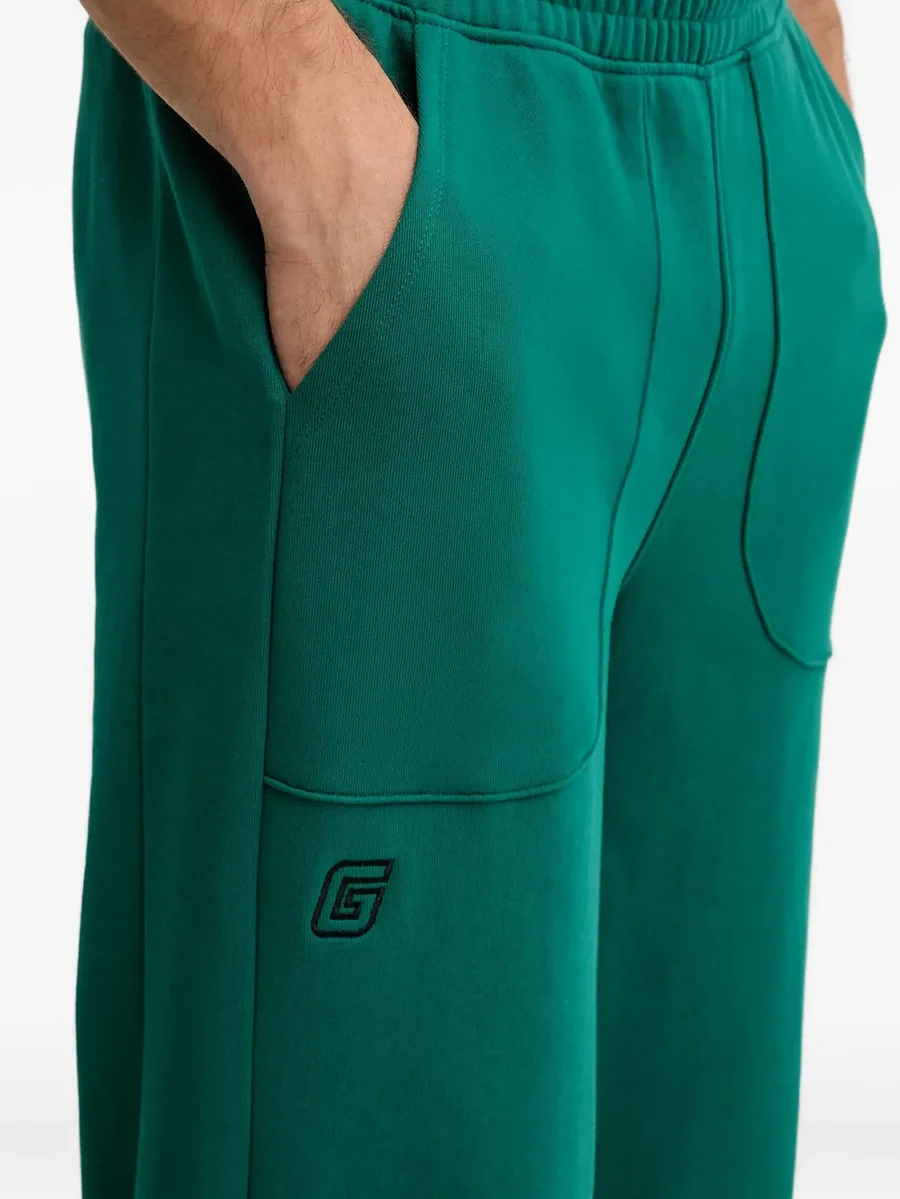 logo-detail panelled trousers 9