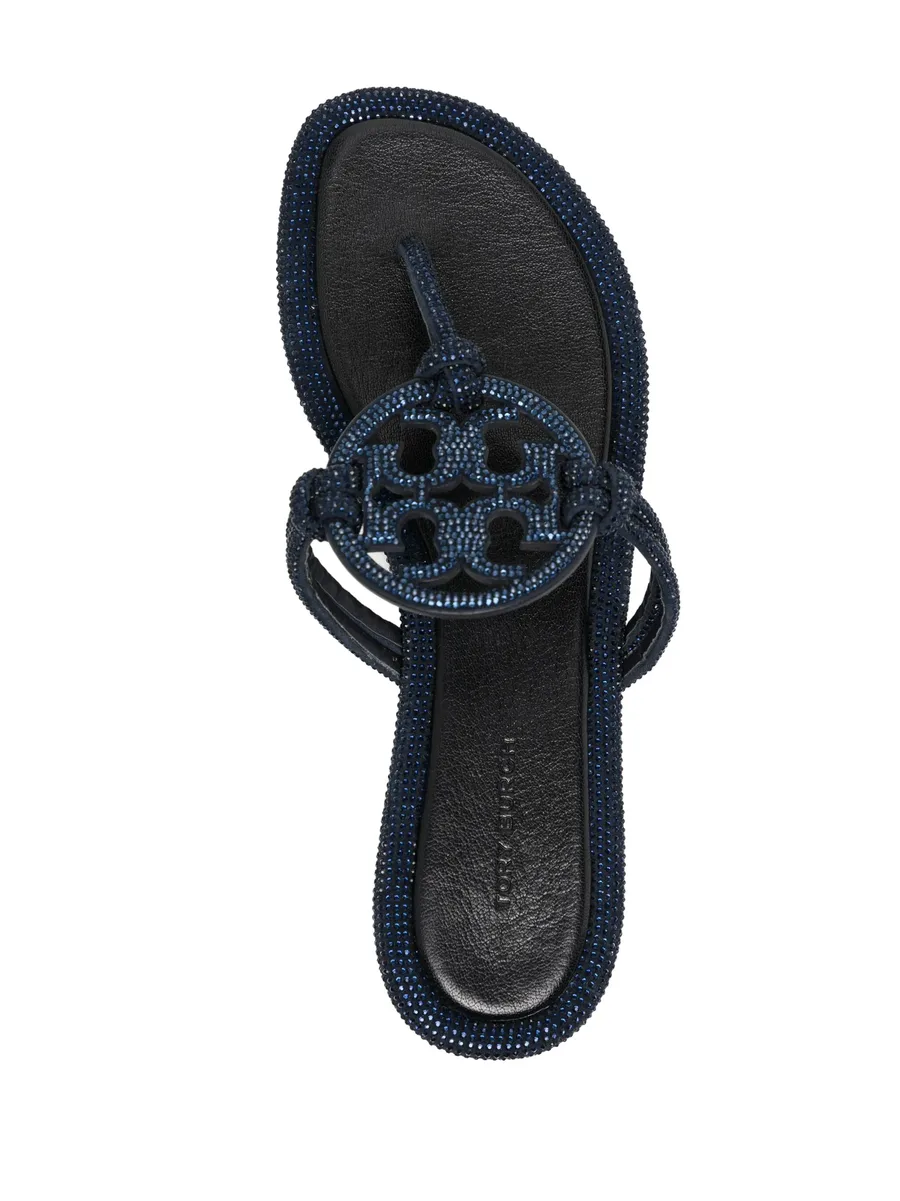 Miller Pavé crystal-embellished sandals 7