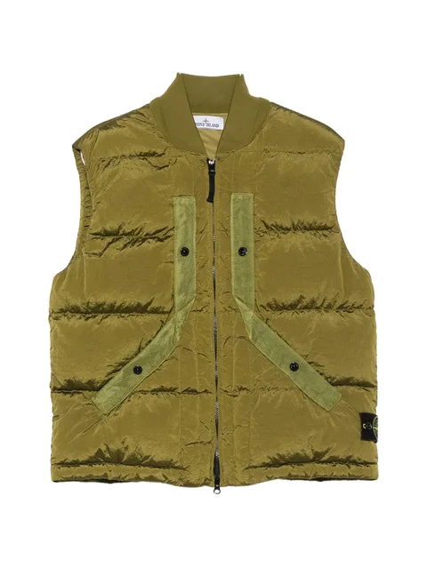 quilted padded gilet