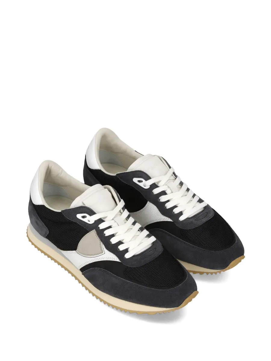Blville panelled low trainers 3