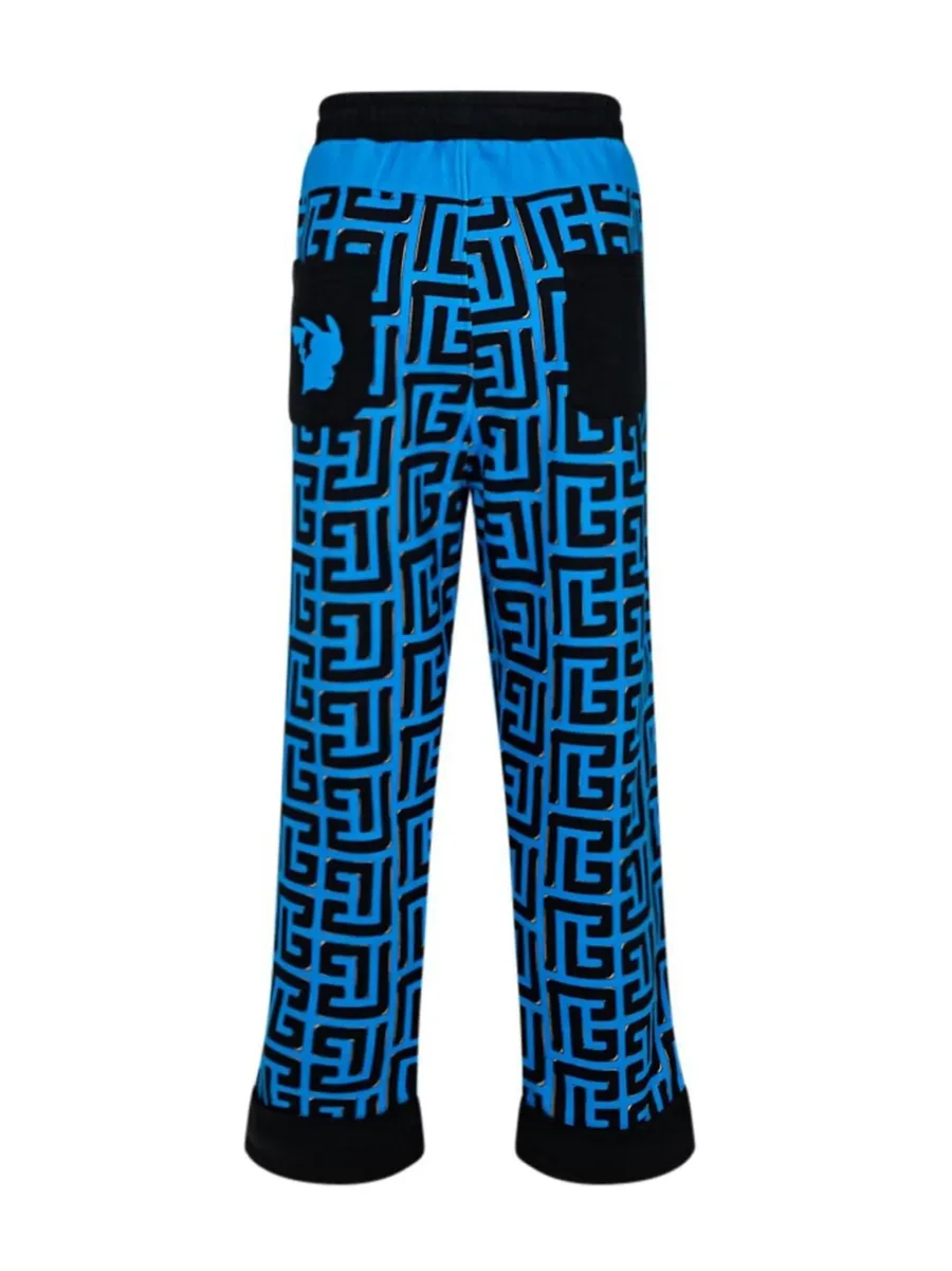 x Pokemon monogram-print cotton track pants 3