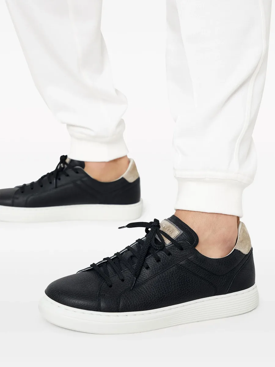 grained calfskin sneakers 10