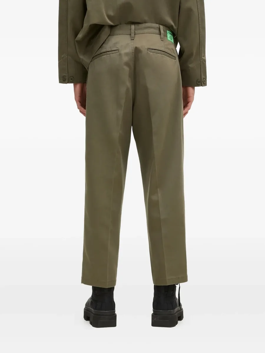 pleated-front trousers 3