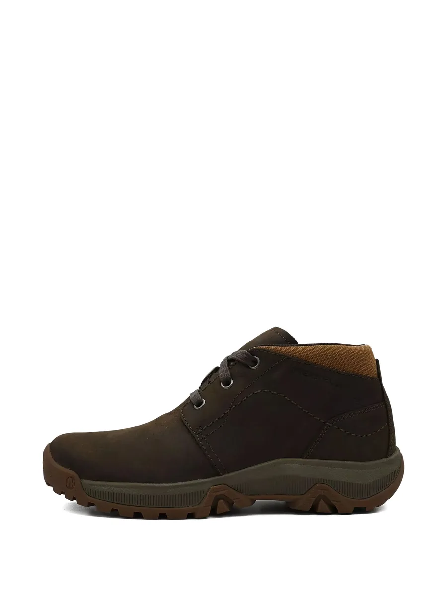 lace-up leather trainers 5