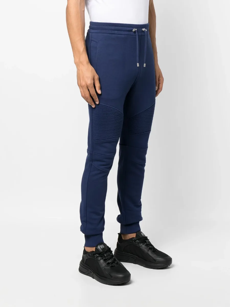 logo-print ribbed track pants 5