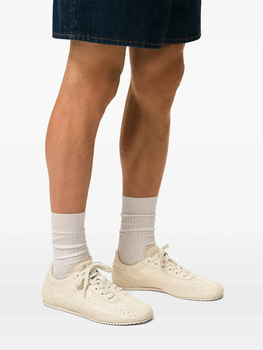 cow leather soft sneakers 9