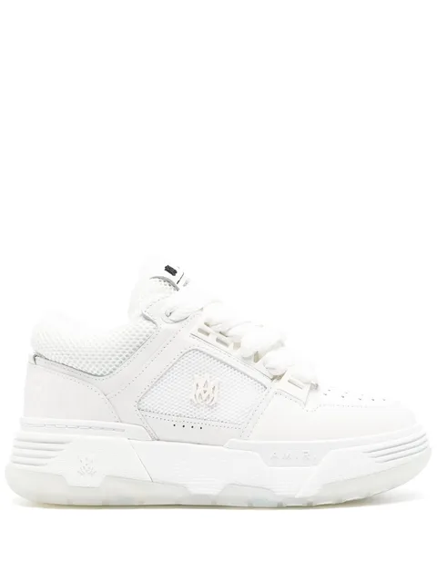 MA-1 leather sneakers
