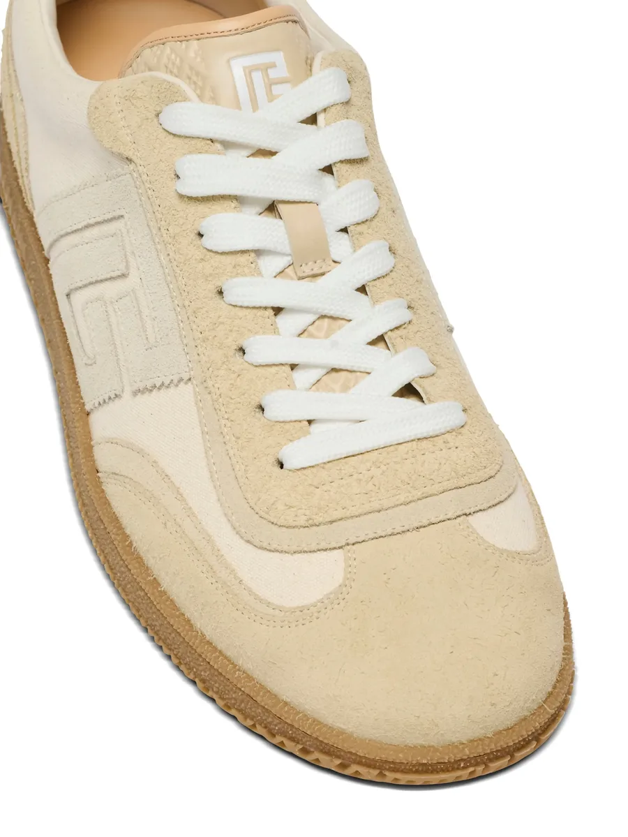 Swan lace-up logo-detail sneakers 10