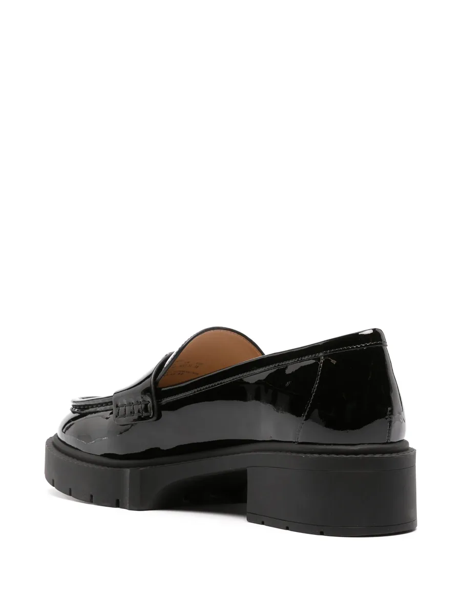 Leah patent-leather loafers 6