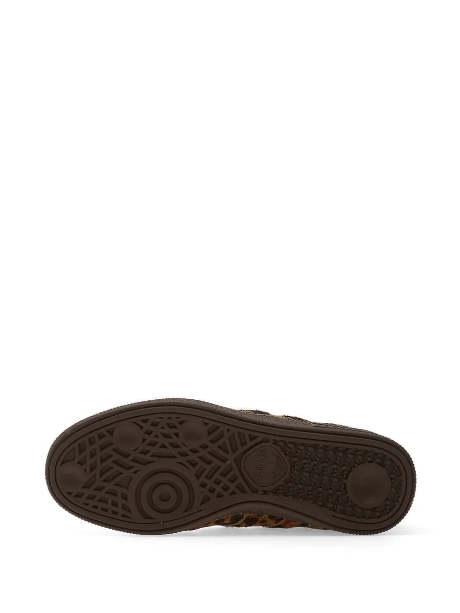 Handball Spezial leopard-print leather loafers 10