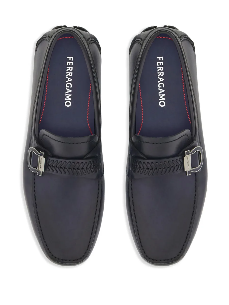 мокасины с декором Gancini 7