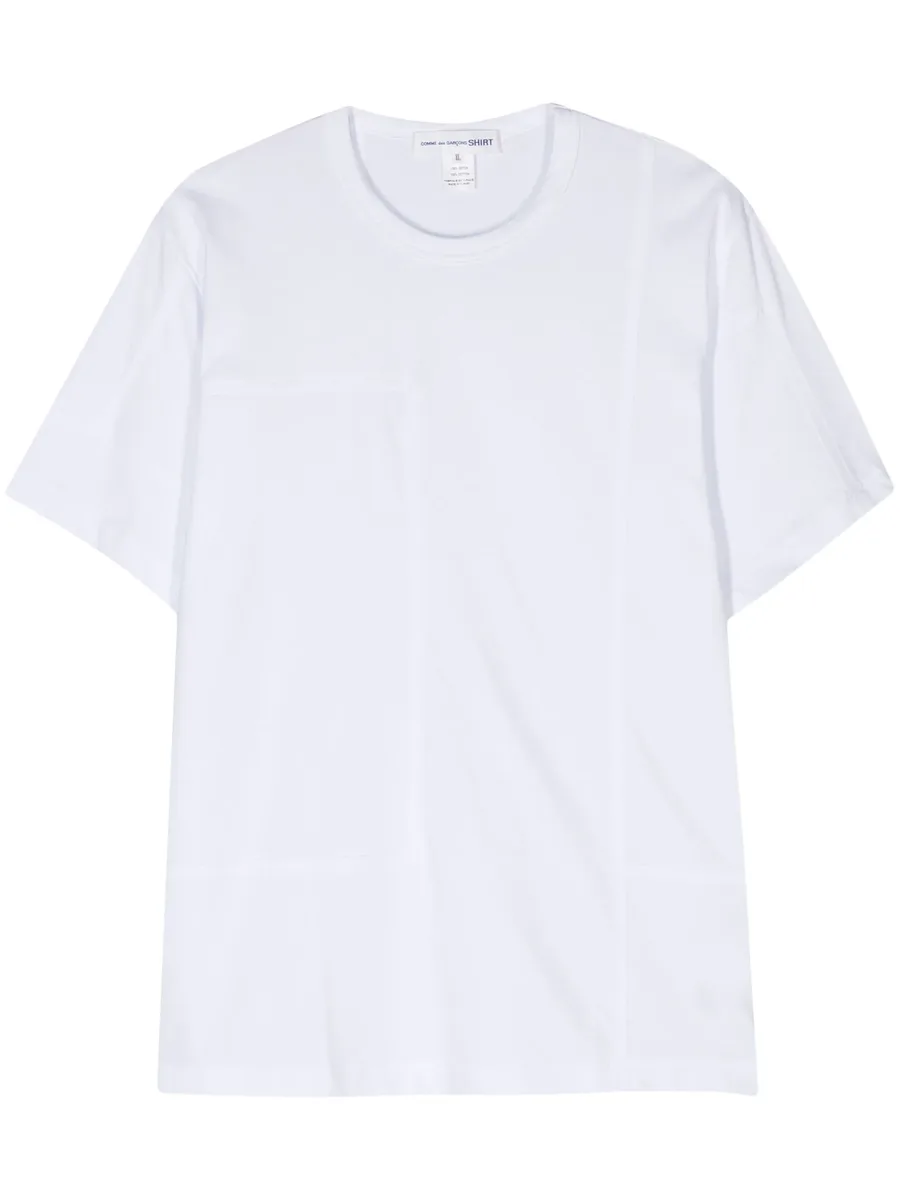 crew-neck cotton T-shirt 1