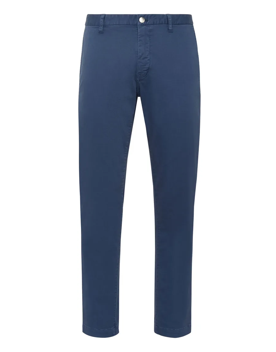 Hexagon-patch slim-fit chinos 2