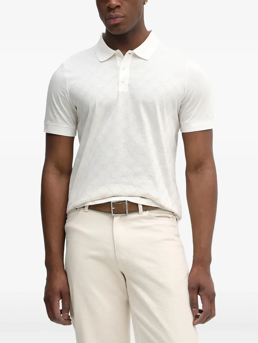 Jesse patterned polo shirt 1