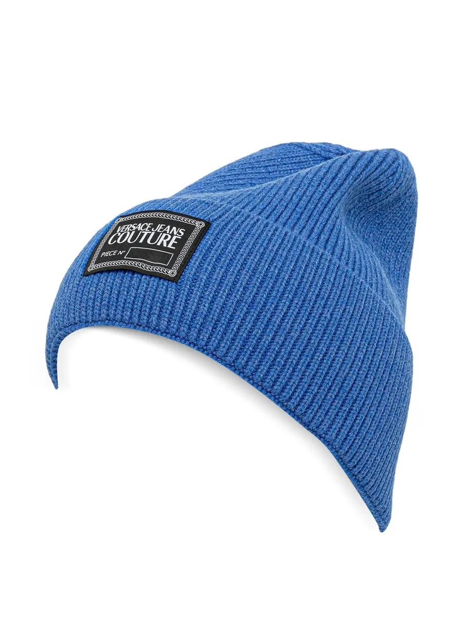 logo-patch beanie hat 3