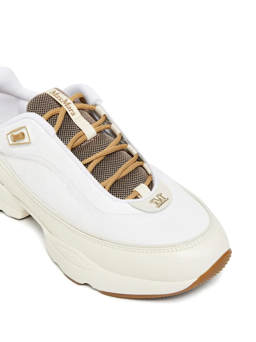 mesh-panelled chunky-sole sneakers 7