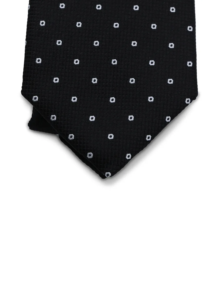 polka-dot pattern tie 3