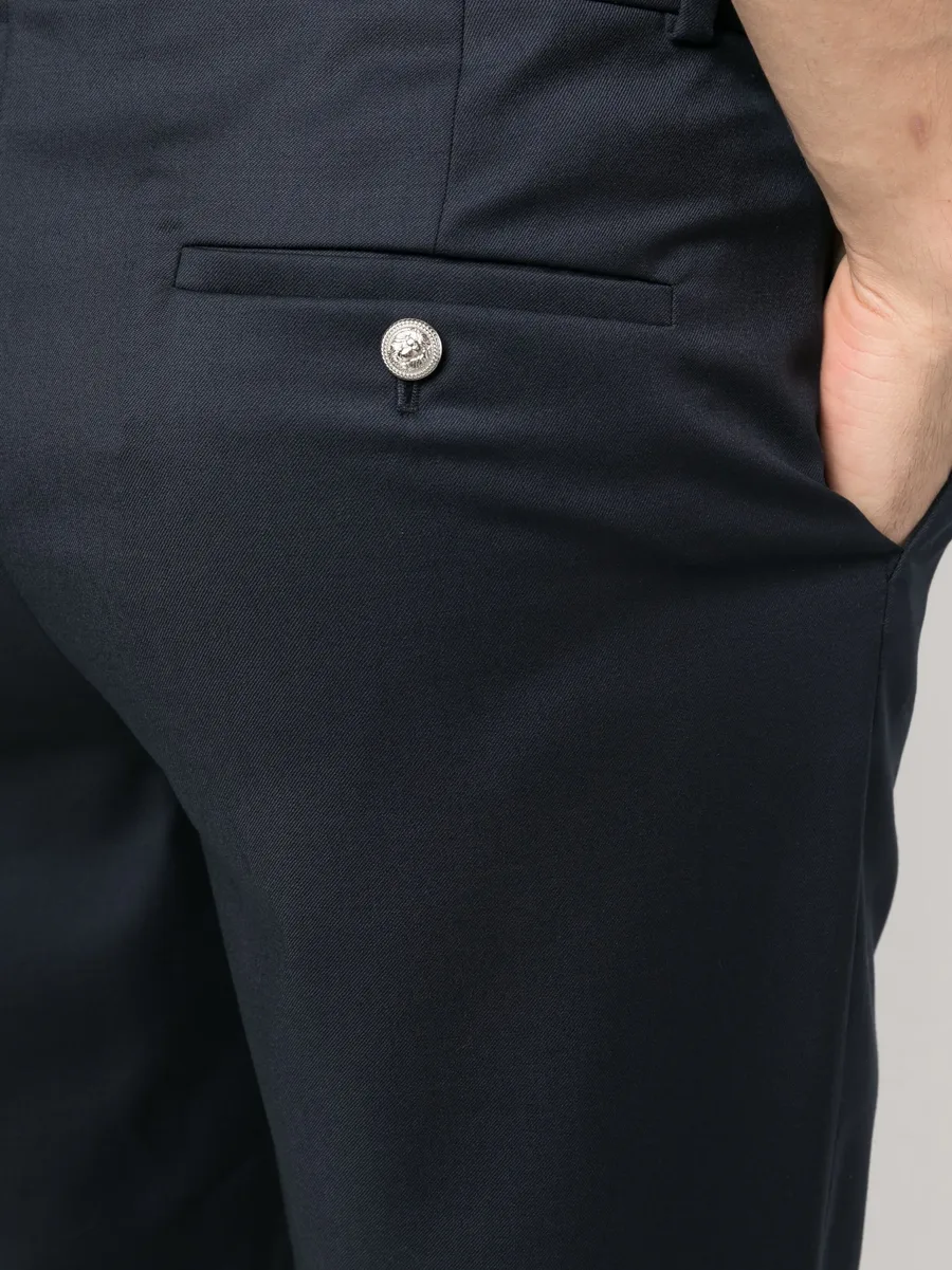 cropped straight-leg trousers 10