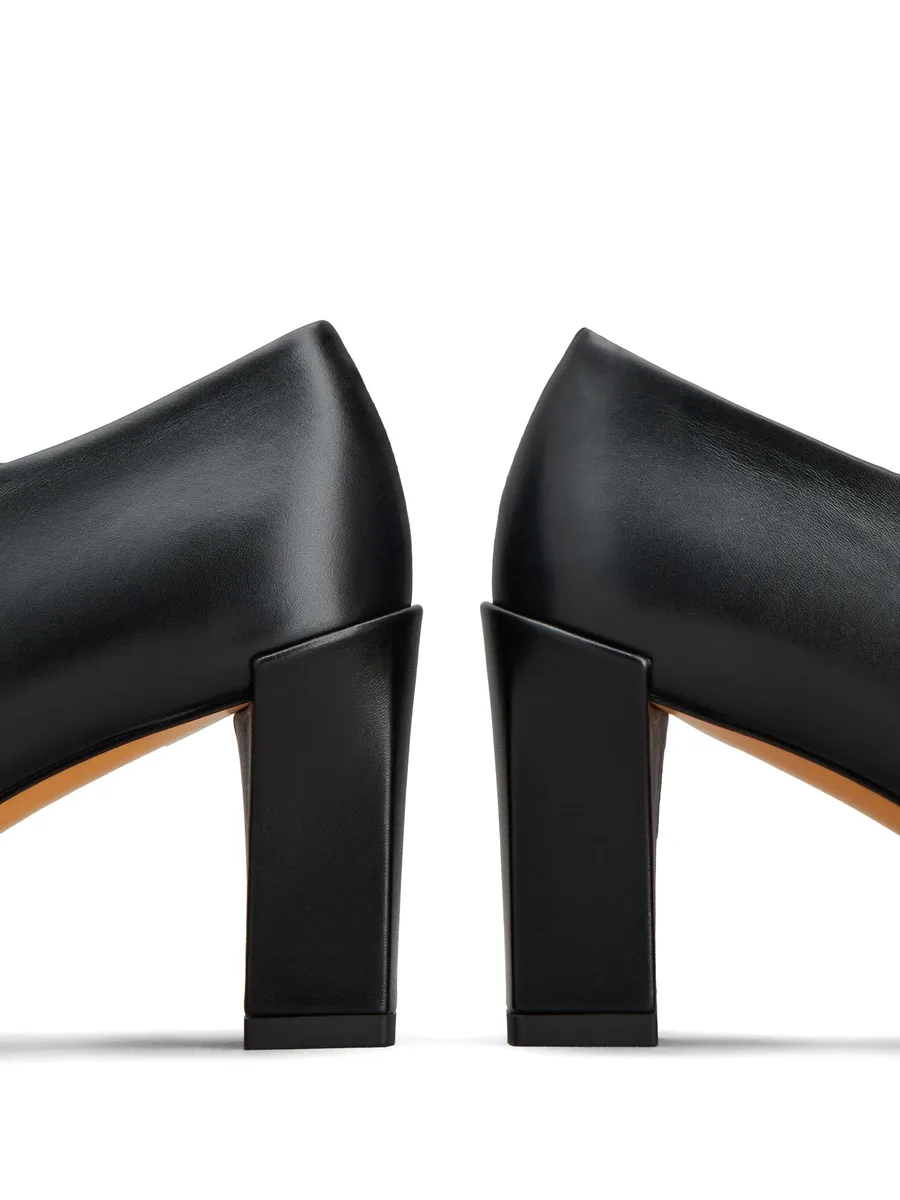 85mm leather pumps 7