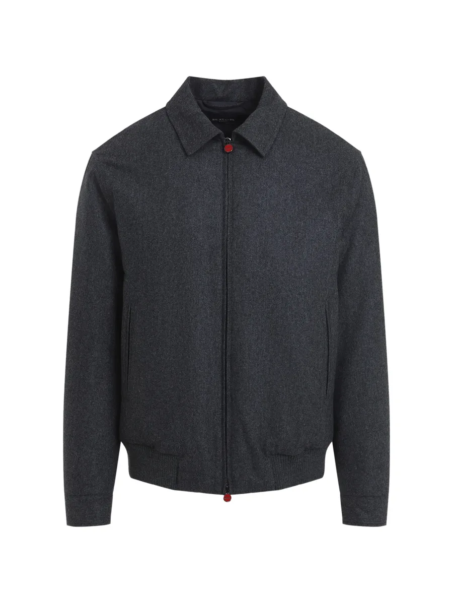 zip-up wool jacket 1