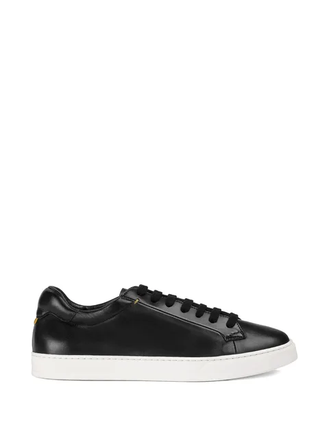 leather sneakers