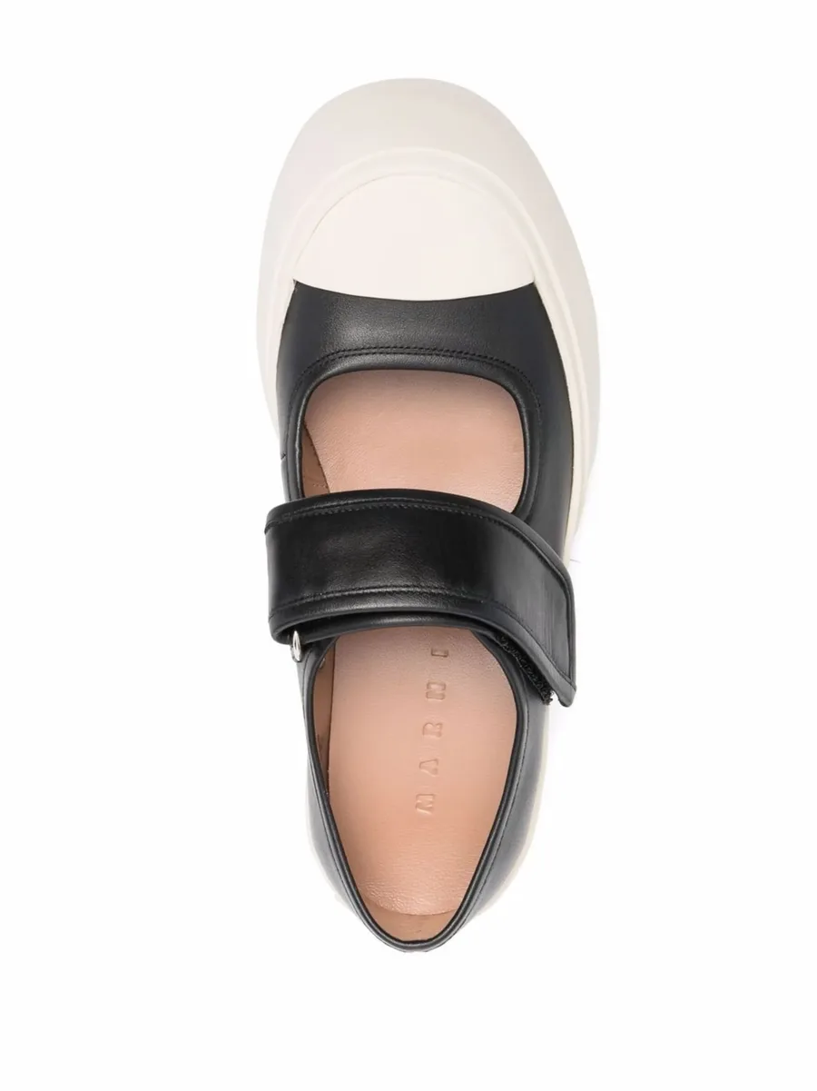 nappa leather Mary Jane sneakers 8