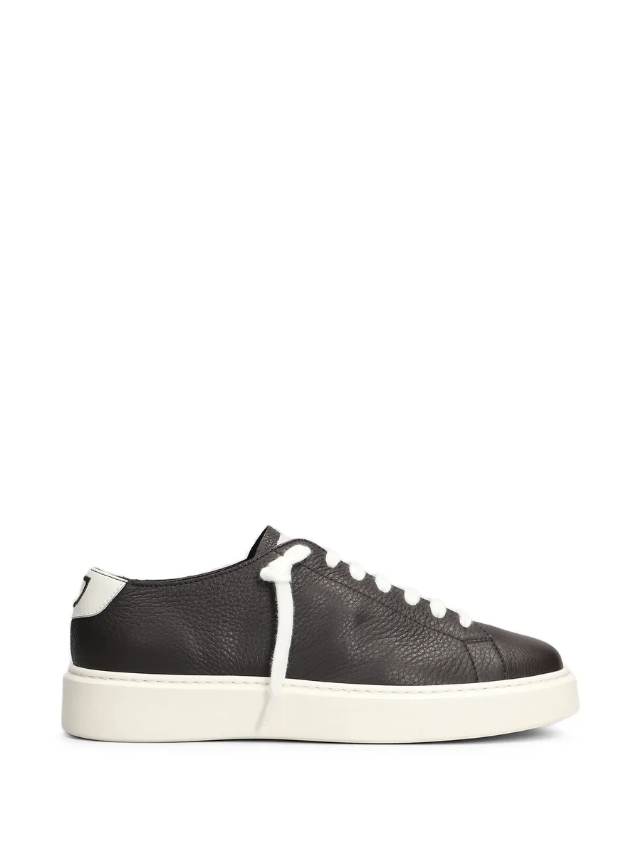 pebbled-texture sneakers 2