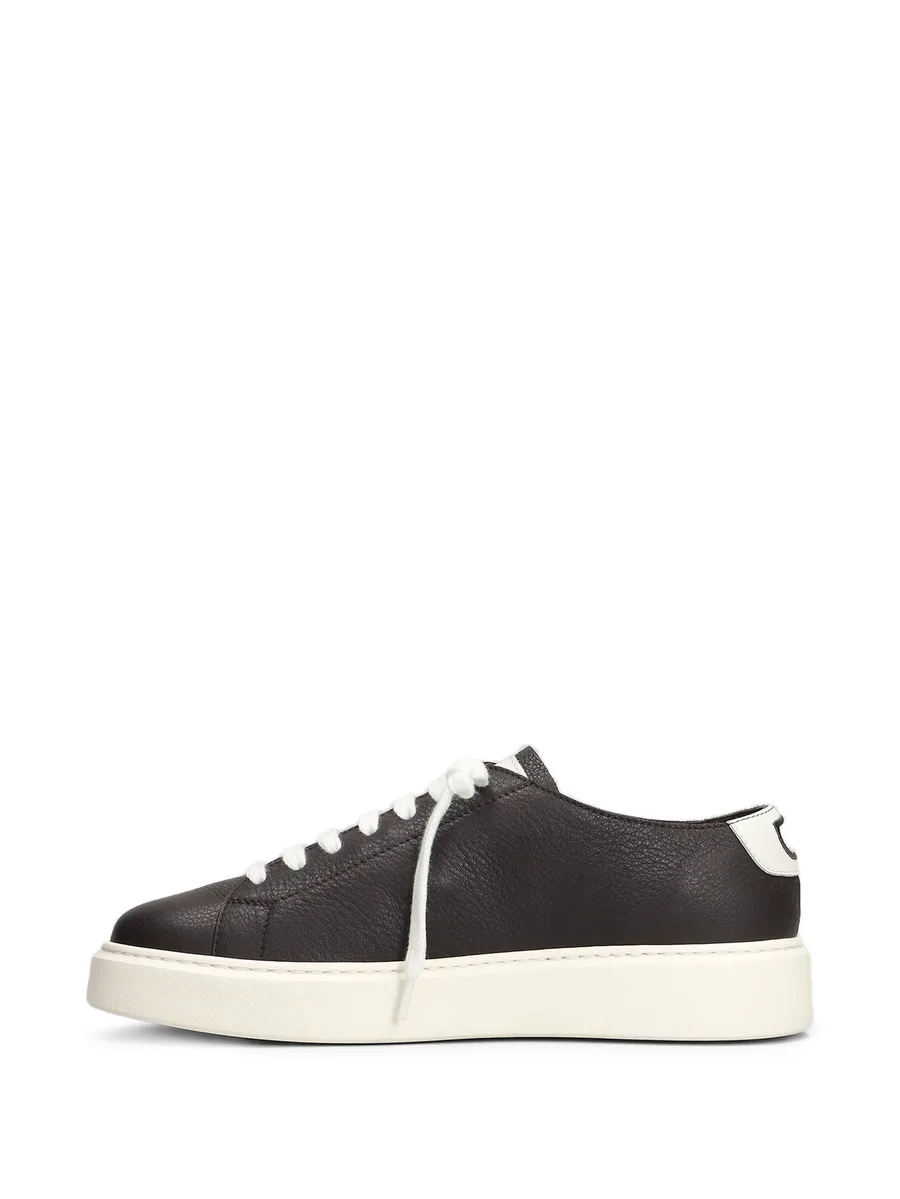 pebbled-texture sneakers 9