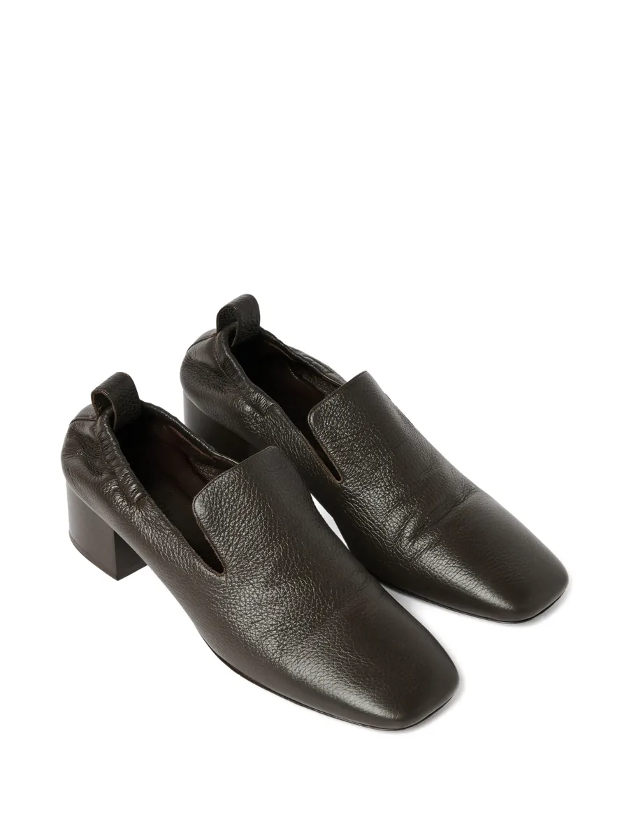Moon square-toe pumps 9