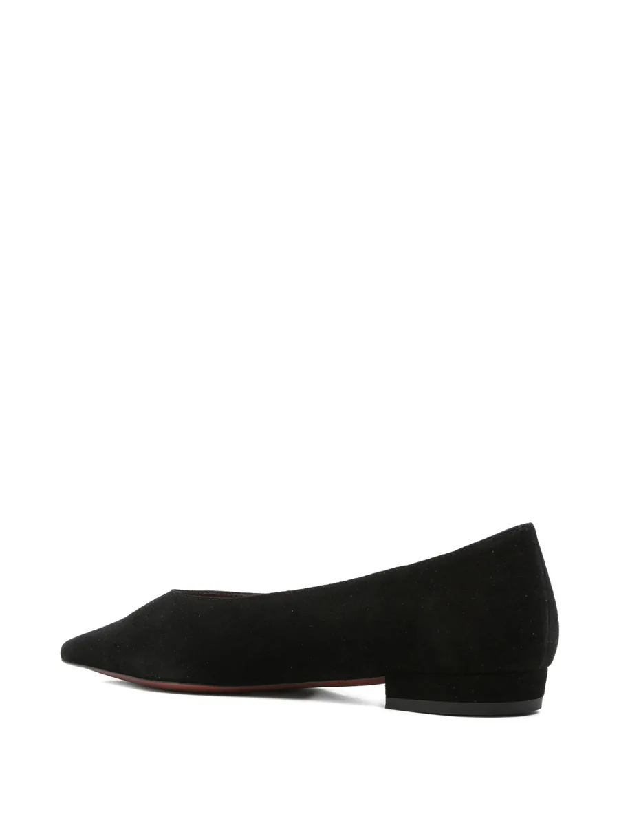 pointed-toe flat pumps 6