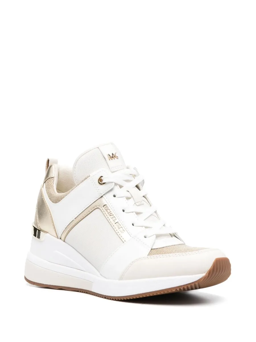 wedge-heel lace-up sneakers 3