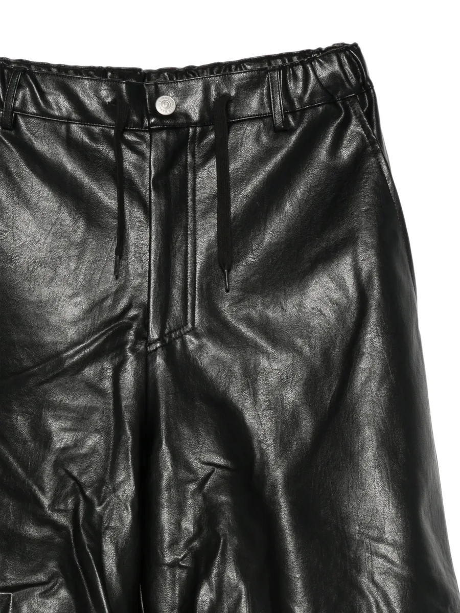 drawstring wide-leg trousers 3