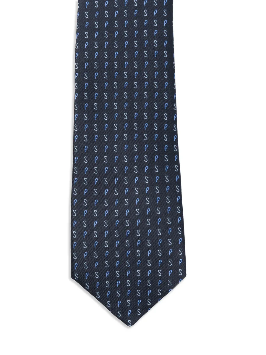 logo silk tie 5