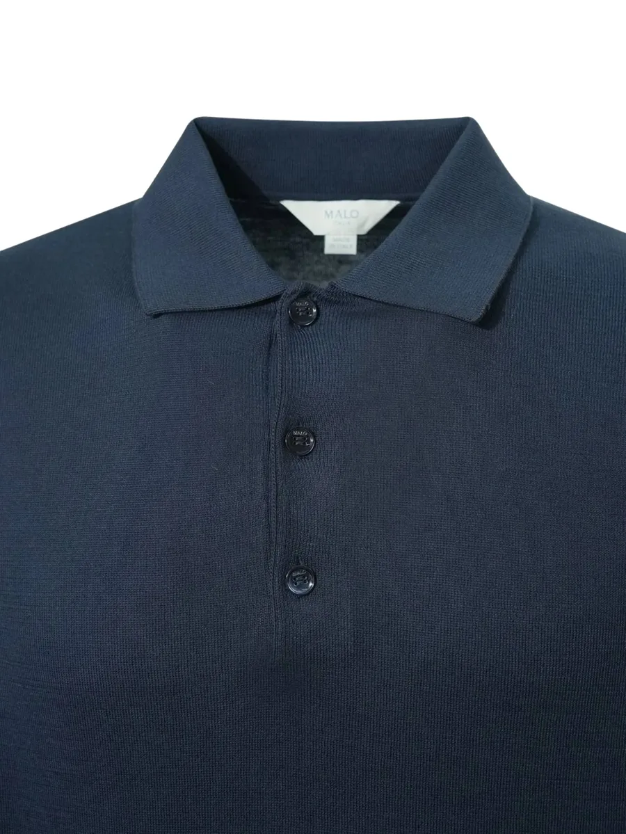 short-sleeve knitted polo shirt 5
