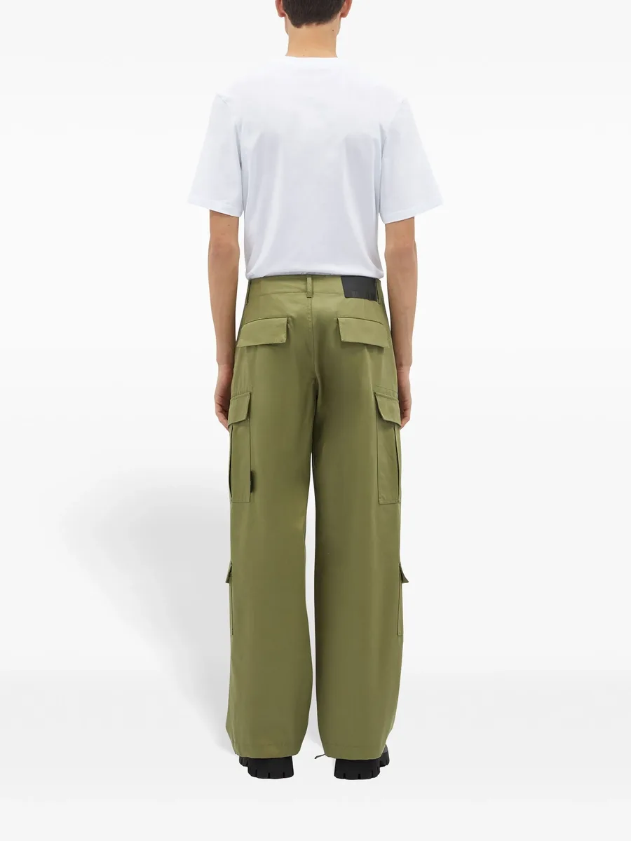 drawstring cargo trousers 7