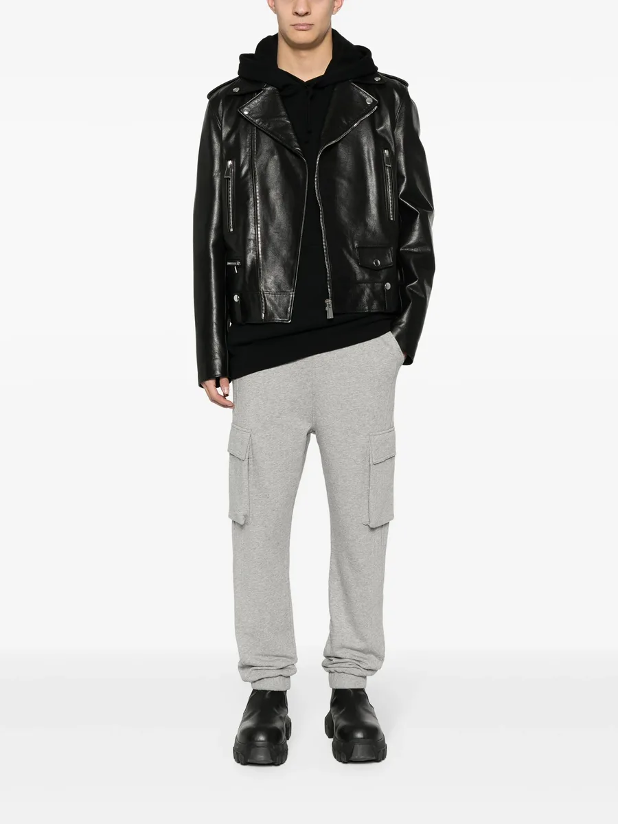 logo-print cotton track pants 4